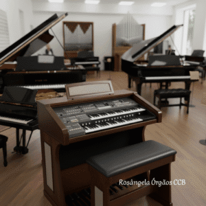 Eleve suas performances a um patamar profissional com o Órgão Eletrônico Digital Acordes EO3000 Acetinado