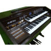 Órgão Eletrônico Harmonia HS 480 Marrom 3 HS 480 Glory Painel Lateral Esquerda