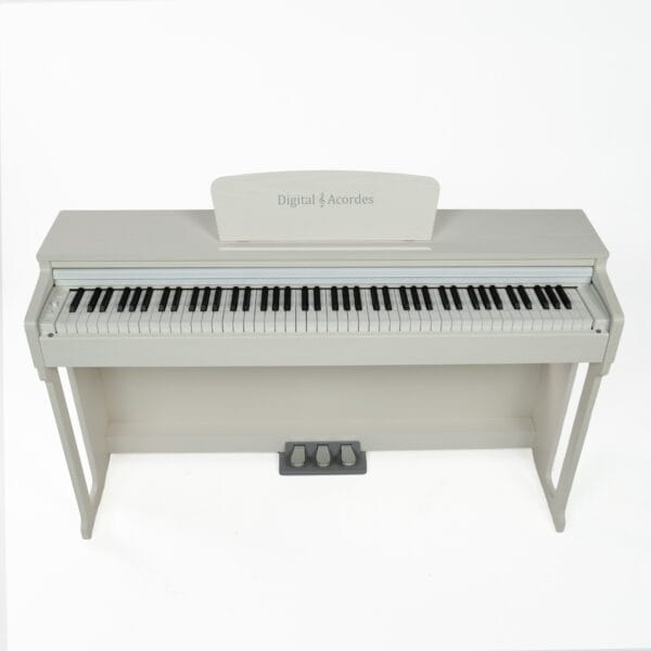 Descubra o Piano Acordes P2006 Branco, um instrumento que combina a tradição dos pianos acústicos com a tecnologia moderna
