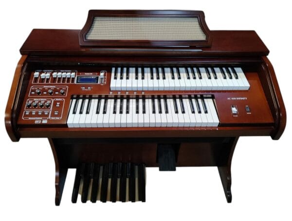 Órgão Eletrônico Digital Acordes AC400S com 44+44 teclas e drawbars Classic/Vintage