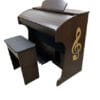 Órgão Eletrônico Lumiere Alpha 3 Tabaco 5 O Órgão Eletrônico Lumiere Alpha 3 Tabaco é um instrumento completo, desenvolvido para músicos que buscam qualidade sonora, recursos avançados e design sofisticado a um preço acessível. Com dois manuais de 44 teclas cada, pedaleira de 13 notas e acabamento em tabaco alto brilho, o Alpha 3 é ideal para igrejas, escolas de música e organistas profissionais.