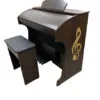 Órgão Eletrônico Lumiere Alpha 3 Tabaco 5 O Órgão Eletrônico Lumiere Alpha 3 Tabaco é um instrumento completo, desenvolvido para músicos que buscam qualidade sonora, recursos avançados e design sofisticado a um preço acessível. Com dois manuais de 44 teclas cada, pedaleira de 13 notas e acabamento em tabaco alto brilho, o Alpha 3 é ideal para igrejas, escolas de música e organistas profissionais.