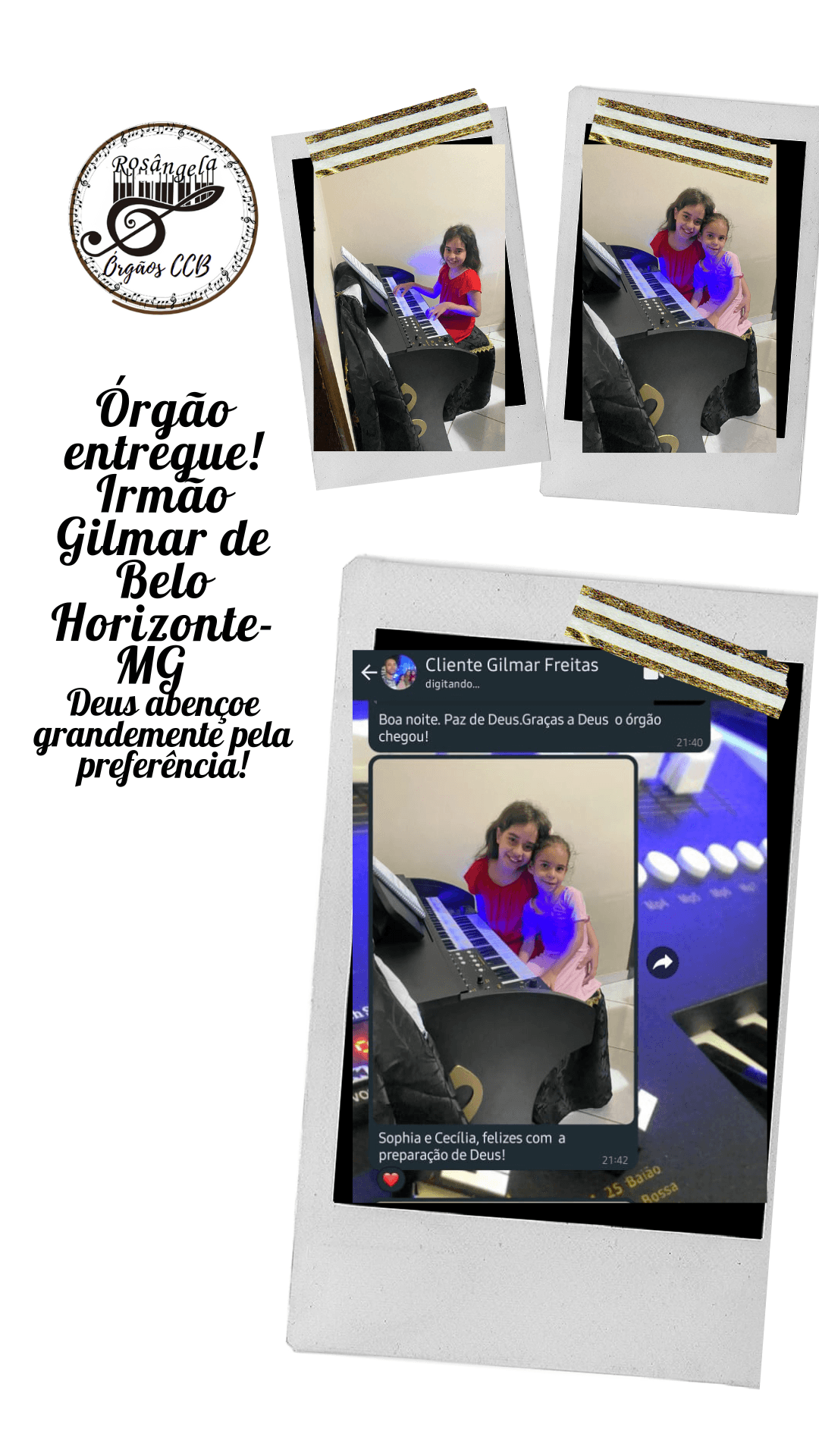 Início 51 Rosângela Órgãos CCB - Depoimento 3