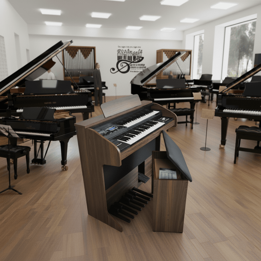 O Órgão Eletrônico Digital Acordes Dream combina tradição e tecnologia. Com timbres realistas, múltiplos ritmos e conectividade moderna, é ideal para igrejas, músicos e estudantes.