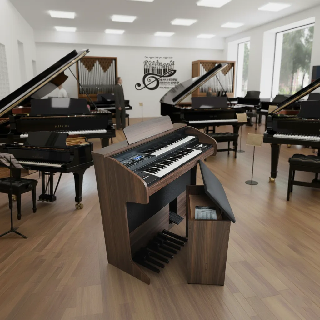 O Órgão Eletrônico Digital Acordes Dream combina tradição e tecnologia. Com timbres realistas, múltiplos ritmos e conectividade moderna, é ideal para igrejas, músicos e estudantes.