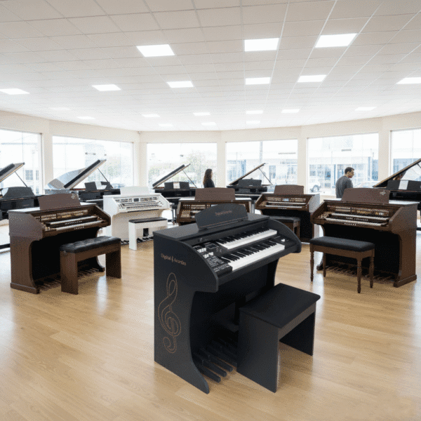 Órgão Acordes Classic Preto Fosco 1 Descubra o poder e a versatilidade do Órgão Acordes Classic Preto Fosco, uma verdadeira obra-prima para músicos exigentes. Ideal para apresentações ao vivo, cultos e ensaios, este órgão oferece uma combinação perfeita de som de alta qualidade e funcionalidades avançadas.
