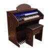 Órgão Eletrônico Lumiere Alpha 3 Marrom 2 O Órgão Eletrônico Lumiere Alpha 3 Tabaco é um instrumento completo, desenvolvido para músicos que buscam qualidade sonora, recursos avançados e design sofisticado a um preço acessível. Com dois manuais de 44 teclas cada, pedaleira de 13 notas e acabamento em tabaco alto brilho, o Alpha 3 é ideal para igrejas, escolas de música e organistas profissionais.