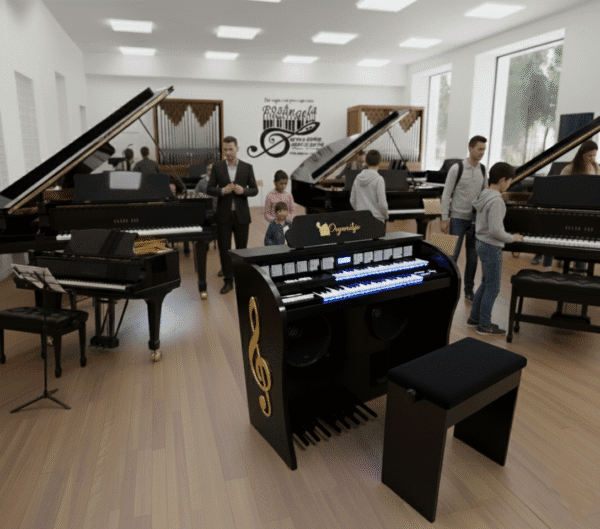 Órgão Eletrônico Organista Diamante 1 Órgão Eletrônico Organista Diamante