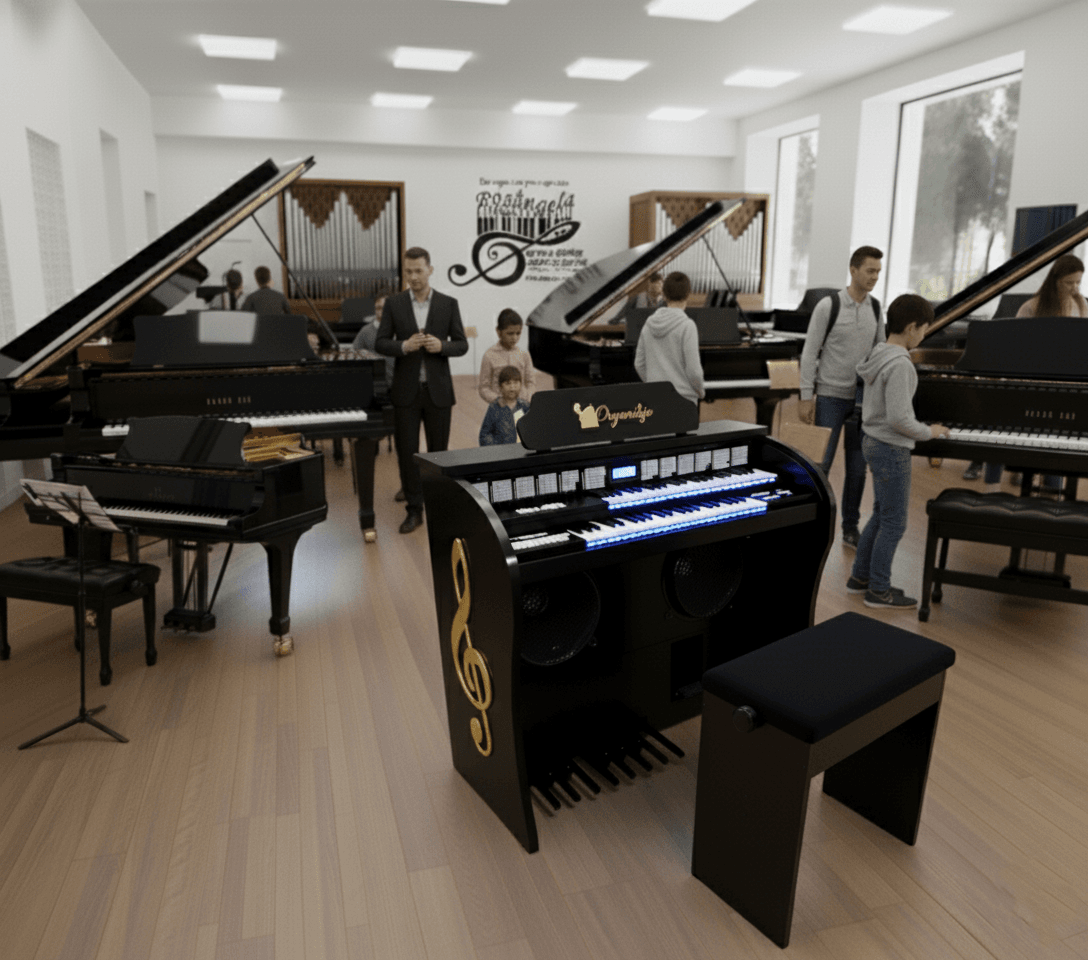 Início 32 Órgão Eletrônico Organista Diamante