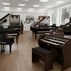 Órgão Eletrônico Organista Diamante Marrom