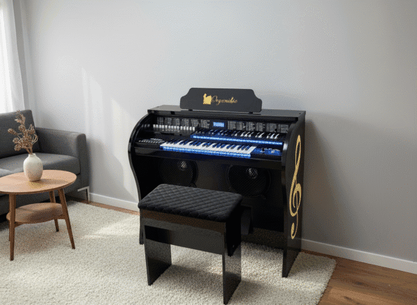 Órgão Organista Diamante Preto