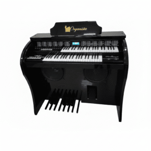 O Órgão Organista Diamante Preto Brilho foi desenvolvido para músicos que buscam qualidade sonora, praticidade e recursos modernos em um design robusto e elegante. Com dois teclados de 44 notas cada, pedaleira de 13 notas e 84 timbres (incluindo 31 sons exclusivos de órgão), o Órgão Organista Diamante Preto Brilho é ideal para igrejas, músicos em treinamento e profissionais versáteis que precisam de um instrumento confiável e completo.