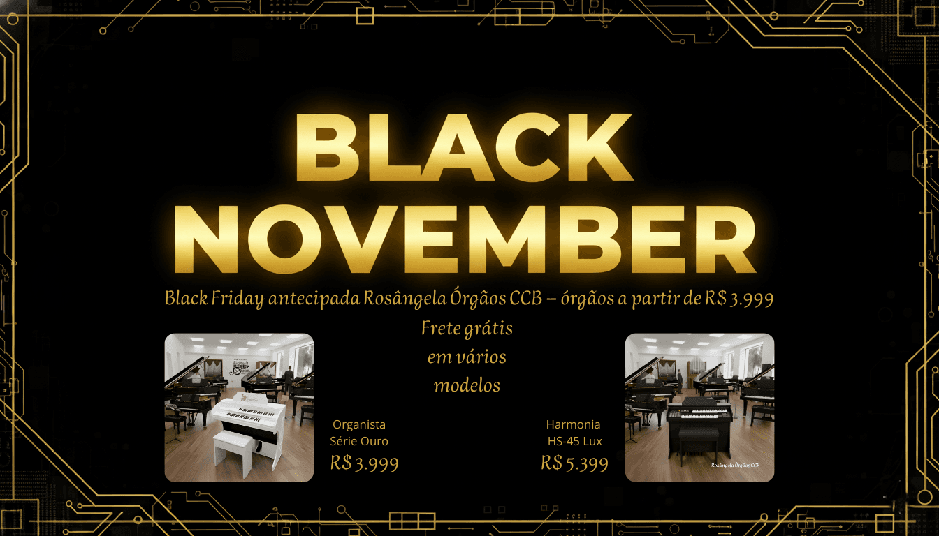 Início 7 Black November - Rosângela Órgãos CCB