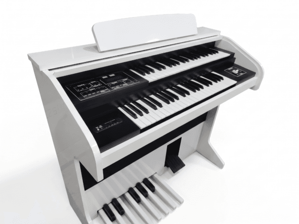 Órgão Digital Acordes Dream branco - vista frontal - Rosângela Órgãos CCB