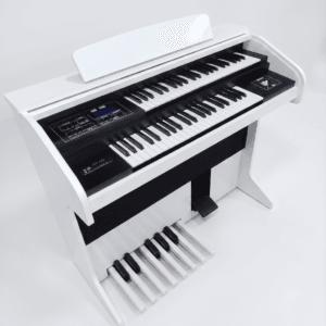Órgão Digital Acordes Dream branco - vista frontal - Rosângela Órgãos CCB