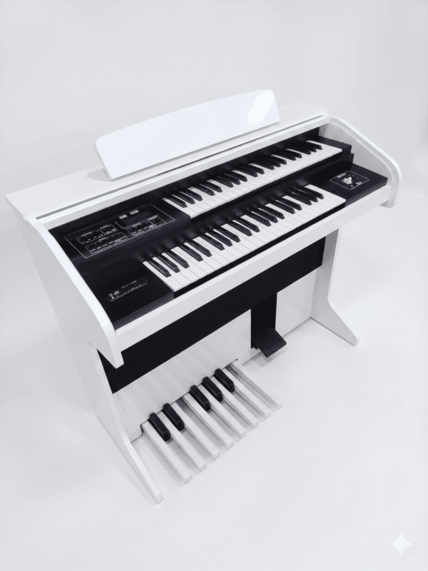 Órgão Digital Acordes Dream Branco 1 Órgão Digital Acordes Dream branco - vista frontal - Rosângela Órgãos CCB